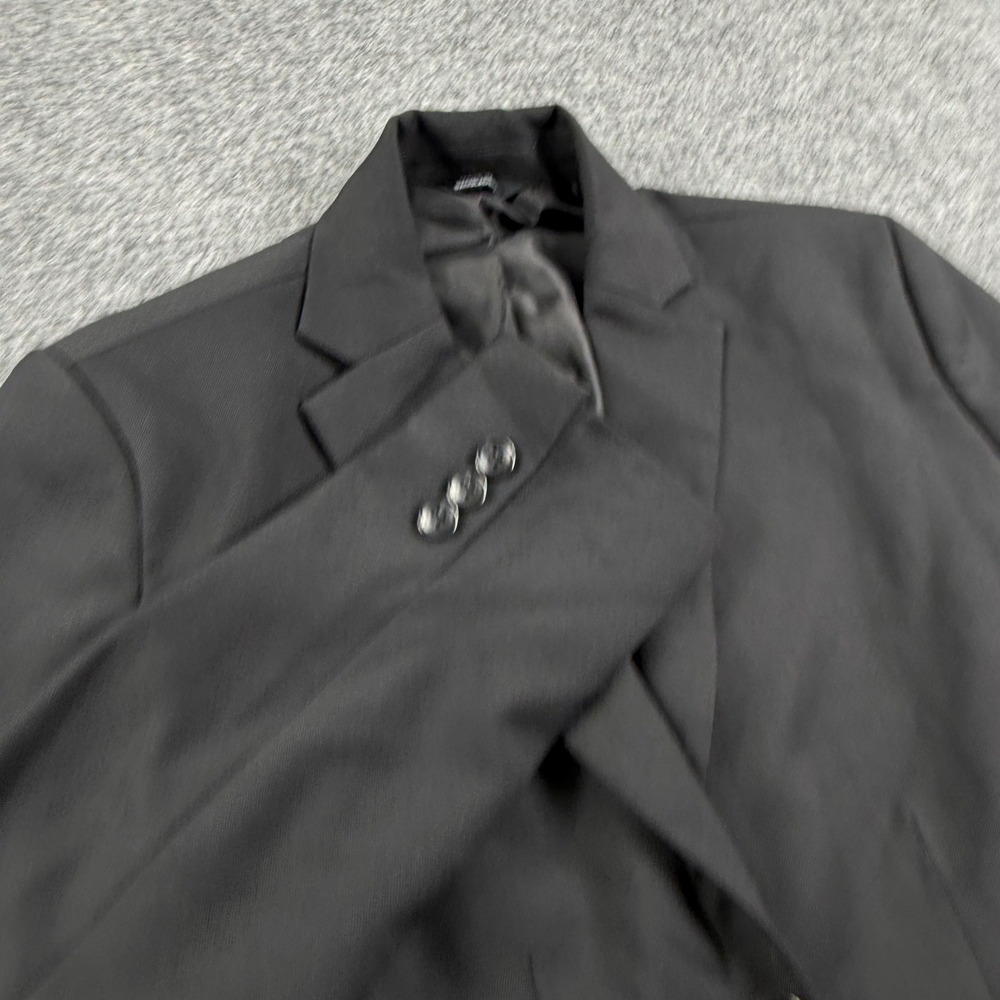 Edwards Blazer Jacket 4R Black Single Button Formal Uniform Kids